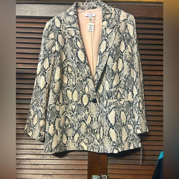 NINE WEST ladies 18W snake designjacket new